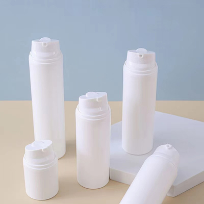 Embalaje normal 30 ml Dispensador de plástico sin aire Botella de soporte de bomba Personalización