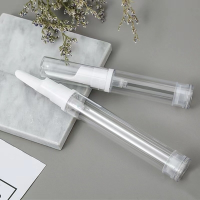 Frasco de 15 ml de crema para ojos sin aire con cabeza especial para uso cosmético