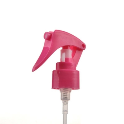 Pulverizador de gatillo de plástico mini tipo 24/410 28/410 original con plectro, utilizado para botellas