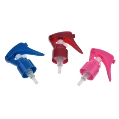 Pulverizador de gatillo de plástico mini tipo 24/410 28/410 original con plectro, utilizado para botellas