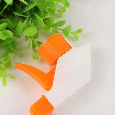 Círculo naranja 28/410 28/415 Pulverizador de disparo de plástico utilizado para limpiar botellas