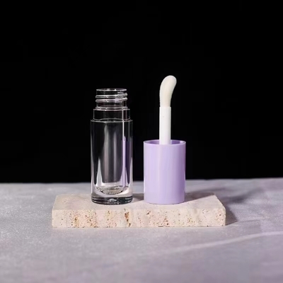 6 ml cilindrico de materiales tubo de brillo labial con tapa de tornillo en el mercado