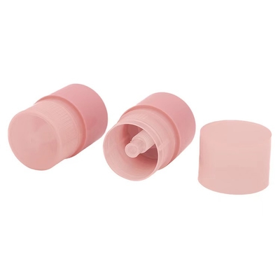 Botella de brillo labial de plástico con rosca giratoria de 15 ml, compatible con personalización