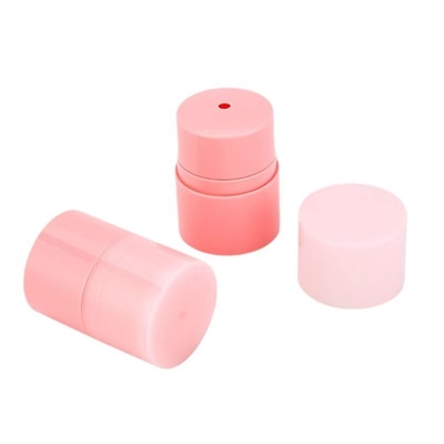 Botella de brillo labial de plástico con rosca giratoria de 15 ml, compatible con personalización