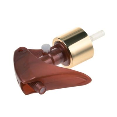 Pulverizador de gatillo 24/410 28/410 con falda de aluminio y botón de encendido