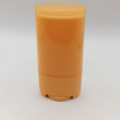 Barra desodorante de relleno inferior naranja de 15 g con impresión personalizada