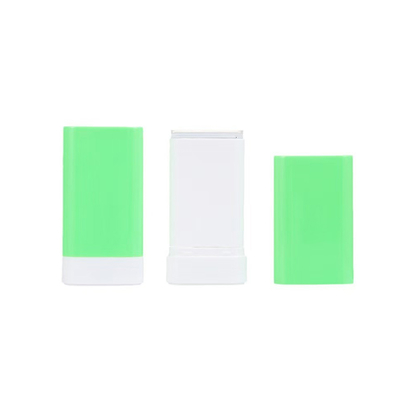 Contenedor de barra desodorante de ABS transparente de 20 g con color personalizado
