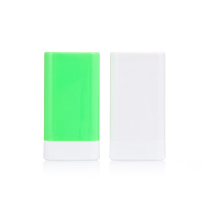 Contenedor de barra desodorante de ABS transparente de 20 g con color personalizado