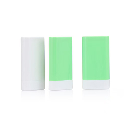 Contenedor de barra desodorante de ABS transparente de 20 g con color personalizado