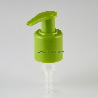 Bomba de loción de plástico de color a medida 24/410 28/410 para cosméticos