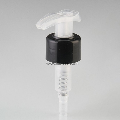 24 mm 28 mm Bomba de loción de plástico izquierda-derecha para cosméticos