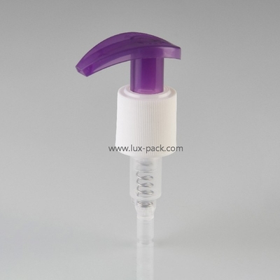 24 mm de color personalizado de izquierda a derecha bomba de loción para el dispensador de champú