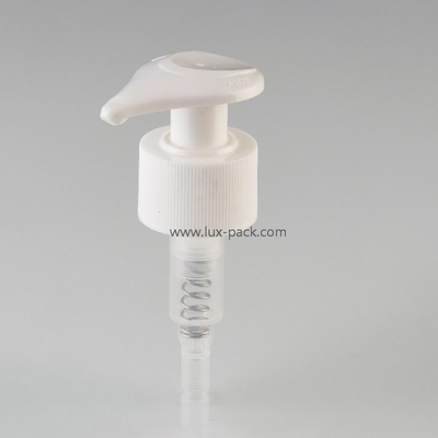 Color personalizado 24mm 28mm bomba de loción de champú con bloqueo izquierda-derecha