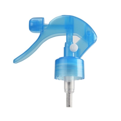 Mini pulverizador de gatillo con llave de bloqueo de color personalizado PP