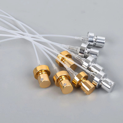 Atomizador de perfume de aluminio de 15 mm y 18 mm con boquilla de pulverización fina