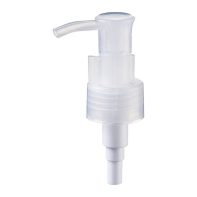 Bomba de loción PP personalizada con clip para cuidado de la piel 24/28mm