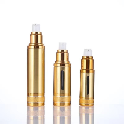 Botella airless de aluminio de 30 ml y 50 ml con color personalizado
