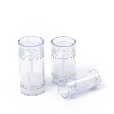 Barra de desodorante vacía de plástico reciclable de 15g-100g para el cuidado de la piel