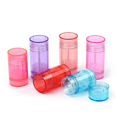 Barra de desodorante vacía de plástico de 15g-100g para el cuidado de la piel