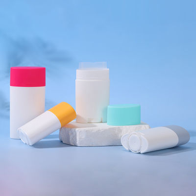 35 g 50 g 75 g Contenedor de fragancias de plástico para bálsamo desodorante