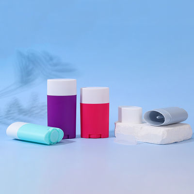 35 g 50 g 75 g Contenedor de fragancias de plástico para bálsamo desodorante