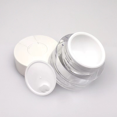 Tarro de crema acrílico de 30 g y 50 g con cuchara para cosméticos