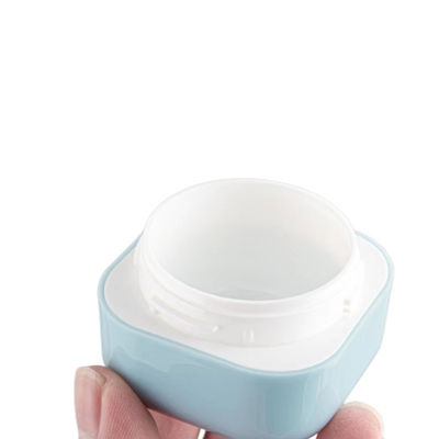 Tarro de crema cuadrado de plástico PP personalizado de 20 g a 100 g