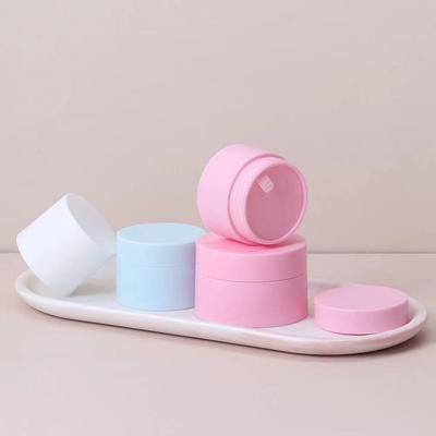 Tarro de crema de plástico PP de 5 g a 50 g, colores personalizados, MOQ 10000 piezas