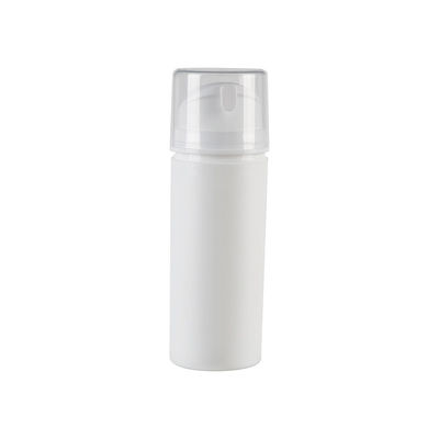 Botella sin aire cuadrada de PP al por mayor con enchufe y tapa para impresión personalizada de envases cosméticos
