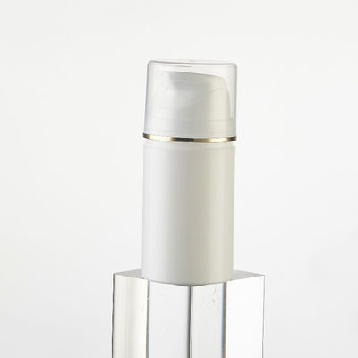 Botellas de bomba de vacío sin aire de plástico PP de múltiples tamaños de 5 ml/10 ml/15 ml para envasado de muestras de crema, loción y suero