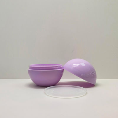 Tarro de crema de plástico esférico ligero de color personalizado de 5g-80g con PET 100% fresco y plazo de entrega de 20 días