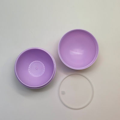 Tarro de crema de plástico esférico ligero de color personalizado de 5g-80g con PET 100% fresco y plazo de entrega de 20 días