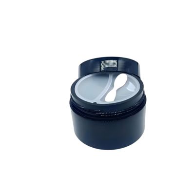 50+50g Matt PP Jar de crema de plástico con cuchara y doble cáscara para envases cosméticos con tiempo de entrega de 20 días