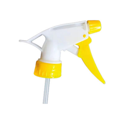 Pulverizador de disparo manual de uso pesado con punta de boquilla ajustable y agarre ergonómico para limpieza profesional