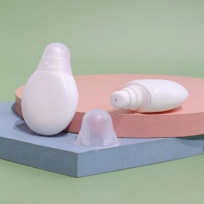 Botella cosmética de plástico PE de 15 g con tapa de rosca tipo squeeze para el cuidado de labios - Tarro para mascarilla labial aprobado por la FDA