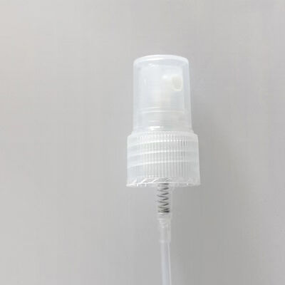 Pulverizador de niebla fina de plástico de uso común regular con tapa superior 18mm 20mm 24mm 28mm Acepta opciones de color