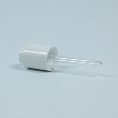 Common Used 18mm 20mm 24mm Plastic Press Dropper with Customized Glass Tube