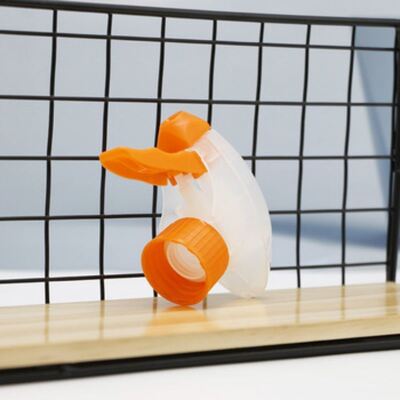 Cierre acanalado 28/400 28/410 28/415, pulverizador de gatillo reutilizable, totalmente plástico, resistente a productos químicos