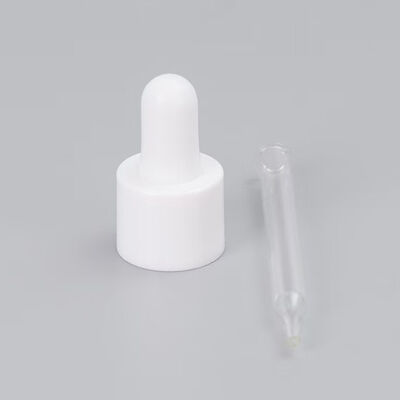 18 mm 20 mm 24 mm de tamaño de cuello de silicona pipeta de plástico gotero para aceite esencial con resistencia química y medición precisa