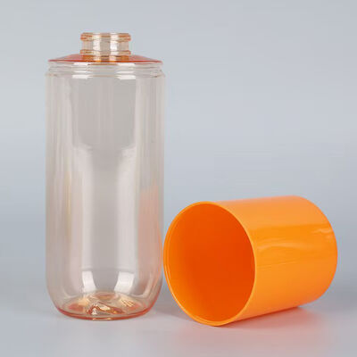 Dispensador de cosméticos recargable de cuello de 150ml 20mm Botella de PET con color personalizado para viajes y uso doméstico