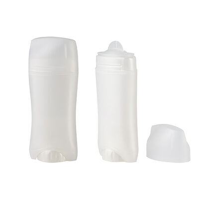 Envase vacío para desodorante en barra de PP de grado alimenticio con diseño giratorio de 45g 75g para venta al por mayor