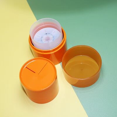50g Jar Cosmético PP Personalizable a Prueba de Fugas para Crema Limpiadora y Cuidado de la Piel