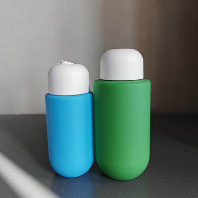 60/100/150/200/250/300/350/400ML Disc Top Cap HDPE Bottle Conditioner Lotion Skin Care Container