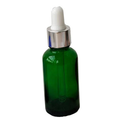 Botella de aceite esencial de vidrio YB de colores personalizados al por mayor con gotero de plástico e impresión serigráfica en capacidad de 10 ml a 100 ml