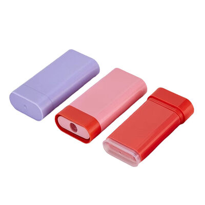 Desodorante en barra vacío con diseño de relleno inferior de capacidad de 20g con soporte de resorte para contenedor de bálsamo desodorante recargable