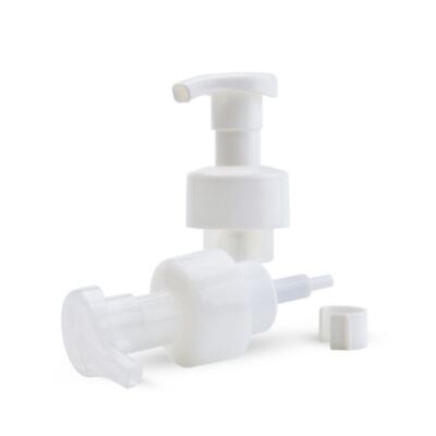 Dispensador de bomba de espuma de PP de 40 mm y 42 mm con diseño a prueba de fugas para lavado de manos y aerosol de jabón