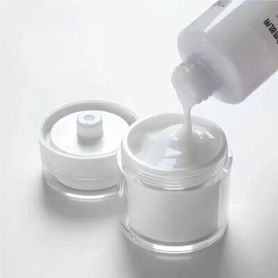 Bote Acrílico Sin Aire con Recambio Interior 50g – Dispensador de Vacío para Cuidado de la Piel