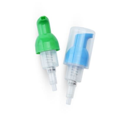 28/410 Dispensador de bomba de espuma fina de tamaño de cuello con material PP para el cuidado facial y corporal