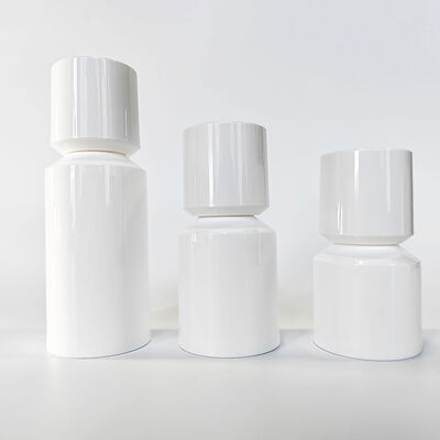 Nuevo diseño botella de bomba sin aire de 30 ml a 100 ml previene la exposición al aire maximiza el uso del producto higiénico sin contaminación de los dedos para el cuidado de la piel
