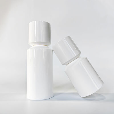 Nuevo diseño botella de bomba sin aire de 30 ml a 100 ml previene la exposición al aire maximiza el uso del producto higiénico sin contaminación de los dedos para el cuidado de la piel